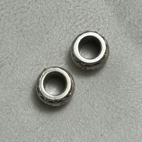 Brighton Love & Sweetheart Beads Brushed Silver Plated Swarovski Crystals 7/16" - Picture 13 of 14